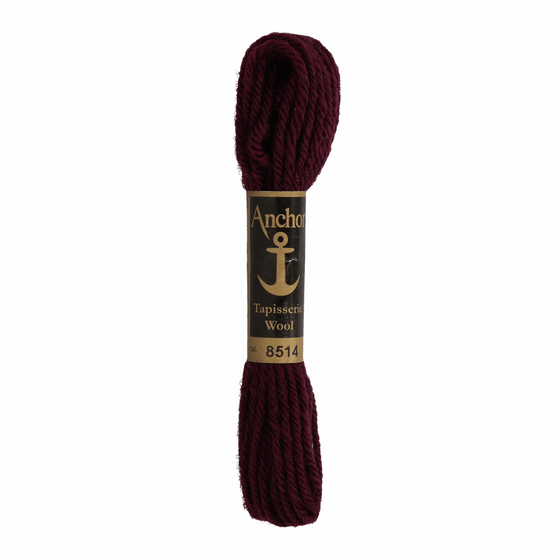 Anchor Tapestry Wool 8514 Purple 10m Skein