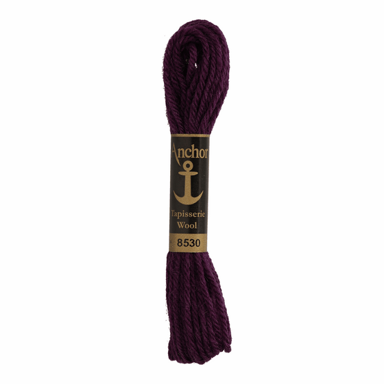 Anchor Tapestry Wool 8530 Purple 10m Skein