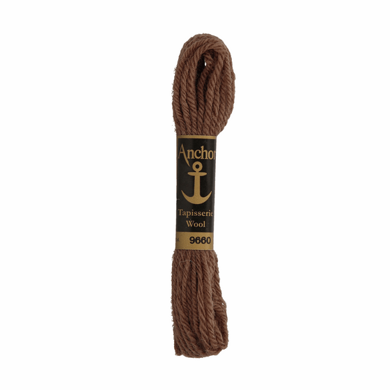 Anchor Tapestry Wool 9660 Brown 10m Skein