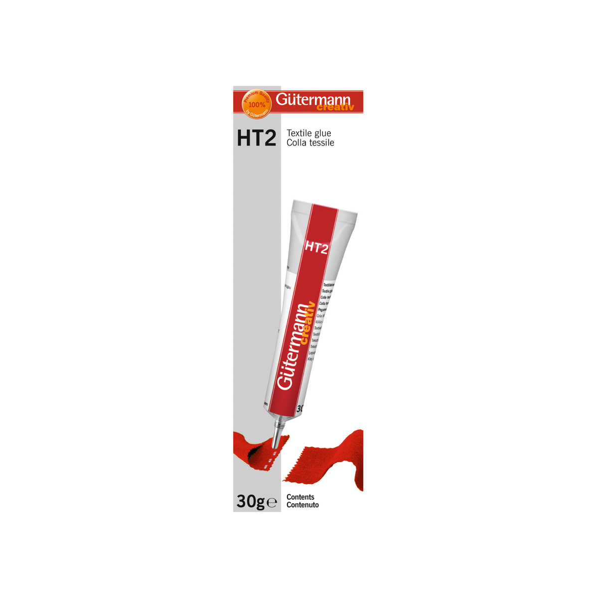 Gutermann - Textile Glue (HT2) Original Glue 30g Tube