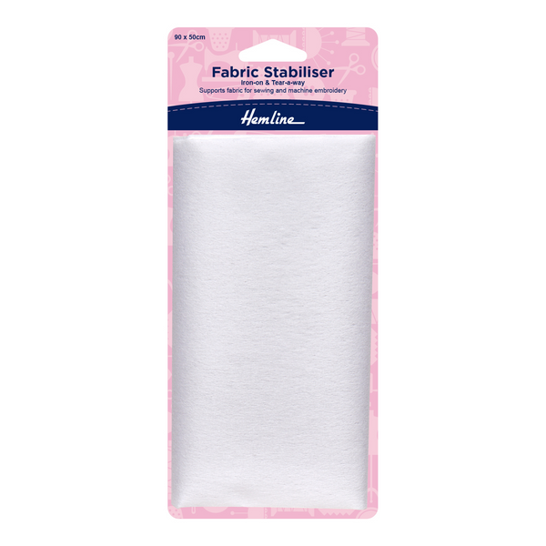 Hemline Fabric Stabiliser Iron-On 90 x 50cm