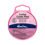 Hemline Pins Loose Cover 32mm Nickel 6 Pieces