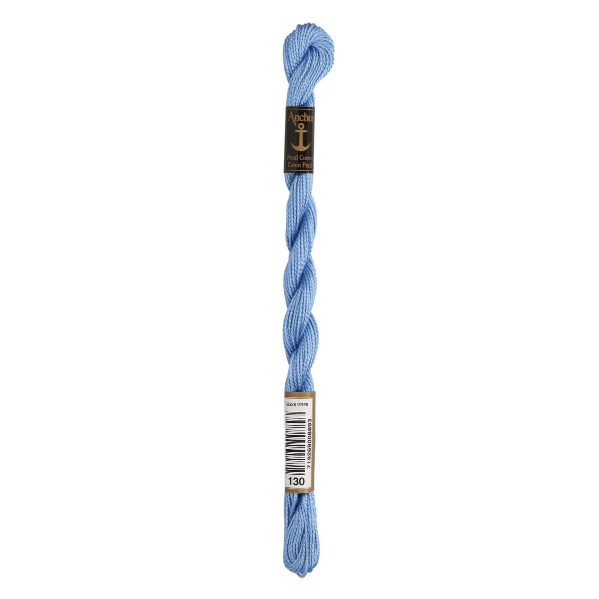 Anchor Pearl 5 Skein 5g (22m) Col.130 Blue