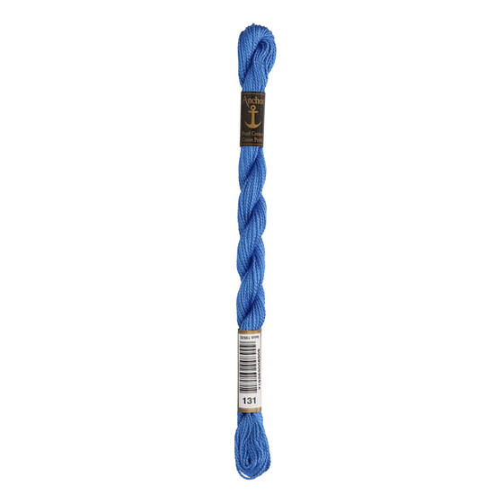 Anchor Pearl 5 Skein 5g (22m) Col.131 Blue