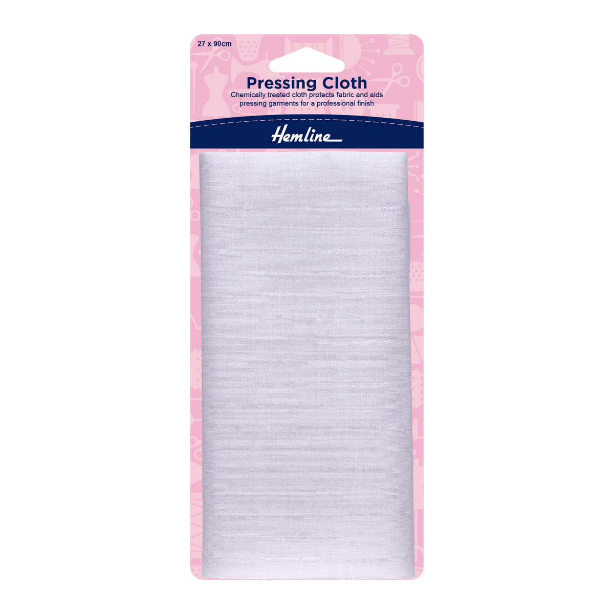 Hemline Pressing Cloth 27 x 90cm