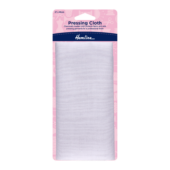 Hemline Pressing Cloth 27 x 90cm