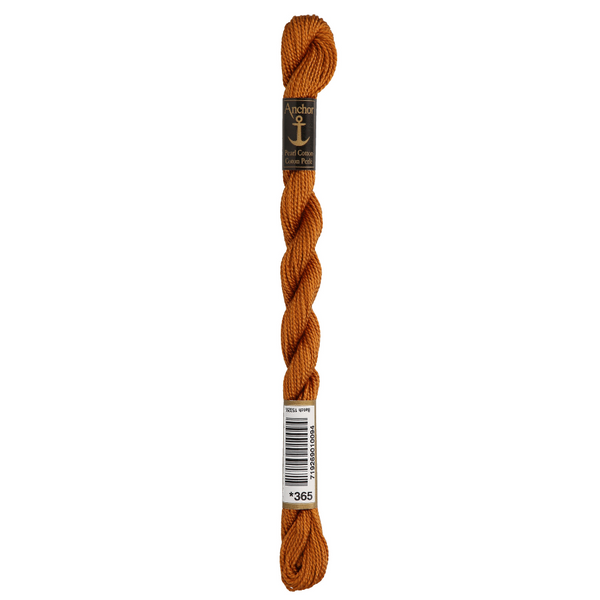 Anchor Pearl 5 Skein 5g (22m) Col.365 Brown