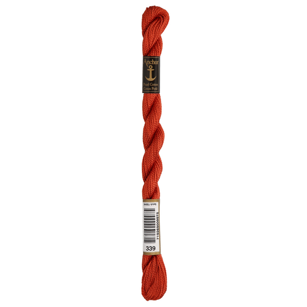 Anchor Pearl 5 Skein 5g (22m) Col.339 Red