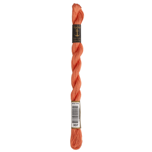 Anchor Pearl 5 Skein 5g (22m) Col.337 Pink