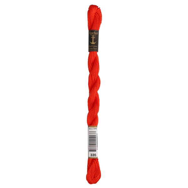 Anchor Pearl 5 Skein 5g (22m) Col.335 Red