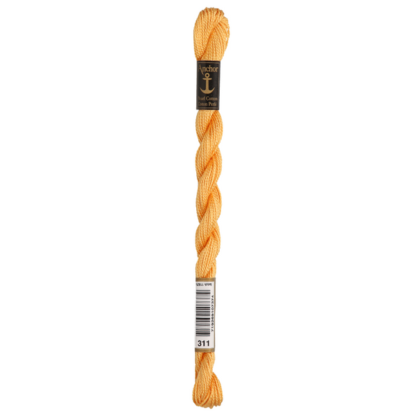 Anchor Pearl 5 Skein 5g (22m) Col.311 Yellow