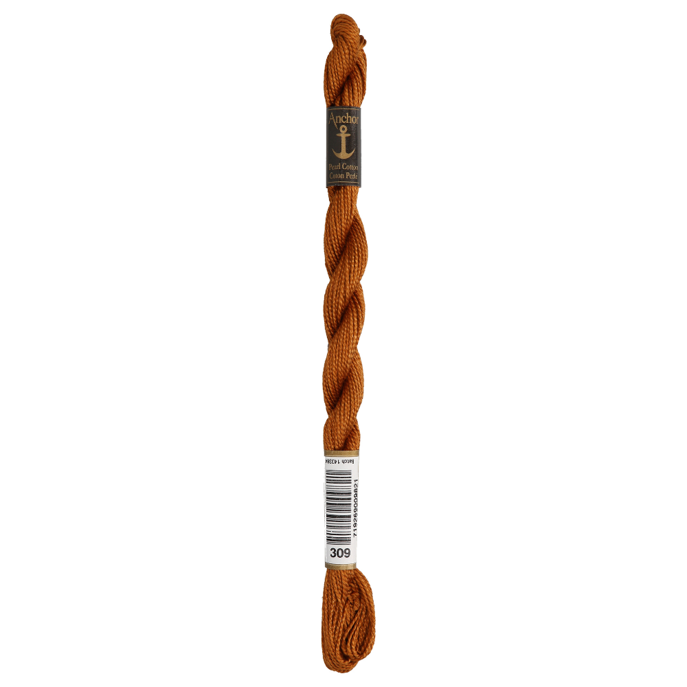 Anchor Pearl 5 Skein 5g (22m) Col.309 Brown