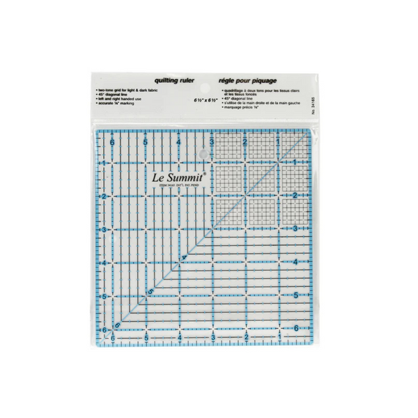 Le Summit Quilting Ruler "6 1/2"x"6 1/2"