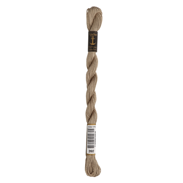 Anchor Pearl 5 Skein 5g (22m) Col.392 Brown