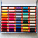 Aurifil X Liberty - 45 Small Spools Set of Aurifil 100% Cotton 50wt Thread