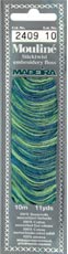 Madeira 6 Strand Cotton 2409 Cotton Amazone 10m Spiral Pack