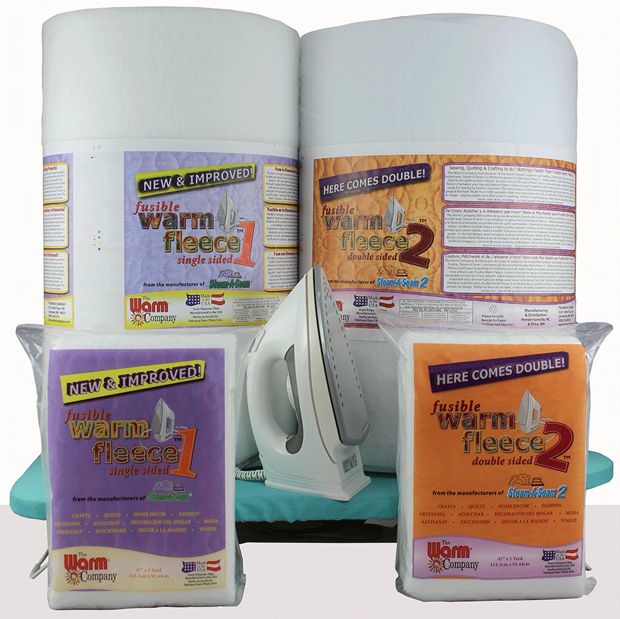 Warm Fleece1 - Single Sided Fusible 45" x .9144m pack