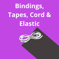 Bindings, Tapes, Cords & Elastics