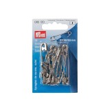 Prym Safety Pins with Coil - No. 0-3 x 27/38/50mm