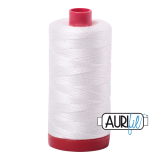 Aurifil Cotton Mako 12 325m  -NATURAL WHITE