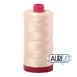 Aurifil 12 2123 Butter Large Spool 325m