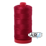 Aurifil Cotton Mako 12 325m  -RED WINE