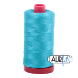 Aurifil Cotton Mako 12 325m  -TURQUOISE