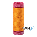 Aurifil Cotton Mako 12 50m  - YELLOW ORANGE