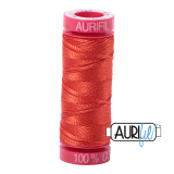 Aurifil 12 2245 Red Orange Small Spool 50m