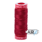 Aurifil Cotton Mako 12 50m  - RED WINE