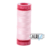 Aurifil Cotton Mako 12 50m  - PALE PINK