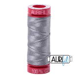 Aurifil Cotton Mako 12 50m  - GREY