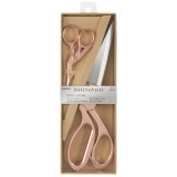 Scissors Gift Set Dressmaking (20cm) and Embroidery (9.5cm): Rose Gold
