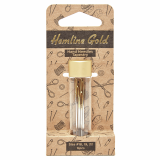 Hemline Gold Hand Sewing Tapestry Needles Sizes 18-22: 6 Pieces