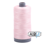 Aurifil Cotton Mako 28 750m  - PALE PINK