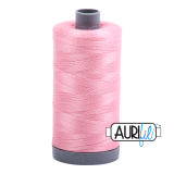 Aurifil Cotton Mako 28 750m  - BRIGHT PINK