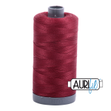 Aurifil Cotton Mako 28 750m  - DARK CARMINE RED