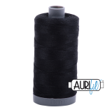 Aurifil Cotton Mako 28 750m  - BLACK