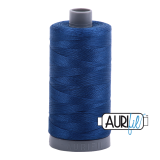 Aurifil Cotton Mako 28 750m  - DARK DELFT BLUE