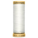Gutermann Cotton 100m WHITE