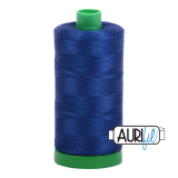 Aurifil 40 2780 Dark Delft Blue Large Spool 1000m