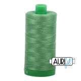 Colour 2884 Aurifil Cotton Mako 40 1000m Cop - Grass Green
