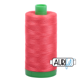 Aurifil 40 5002 Medium Red Large Spool 1000m