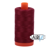 Aurifil 50 2460 Dark Carmine Red Large Spool 1300m