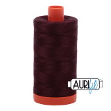 Aurifil 50 2468 Dark Wine Large Spool 1300m