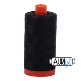 Aurifil 50 Colour 4241 1300m  Light Black