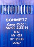 Schmetz Industrial Needles System B27 Sharp Canu 03:36 Pack 10 - Size 90