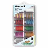 Maderia AeroFlock 100 Overlocking Thread Variegated Set (12 x 1000m)