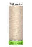 Gutermann Recycled Sew All 100m Light Tan