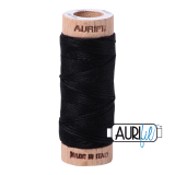 Aurifil Cotton Floss 16m 6 Strand-BLACK